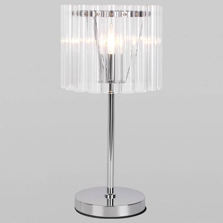 Настольная лампа декоративная Bogates Flamel 01117/1 хром