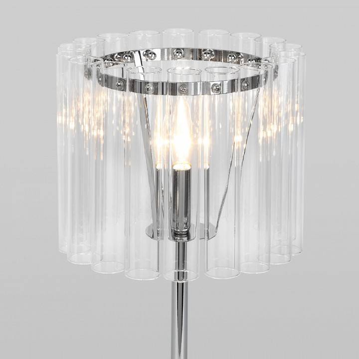 Настольная лампа декоративная Bogates Flamel 01117/1 хром