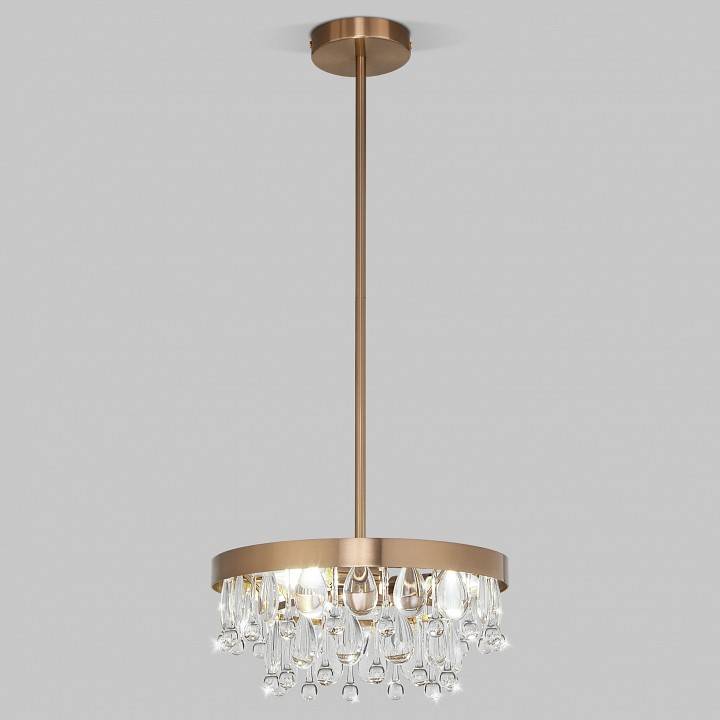 Люстра на штанге Eurosvet Sophie 60165/3 латунь