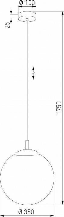 Подвесной светильник TK Lighting Esme 5671 Esme