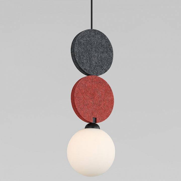 Подвесной светильник Eurosvet Olaf 40072/1 красный