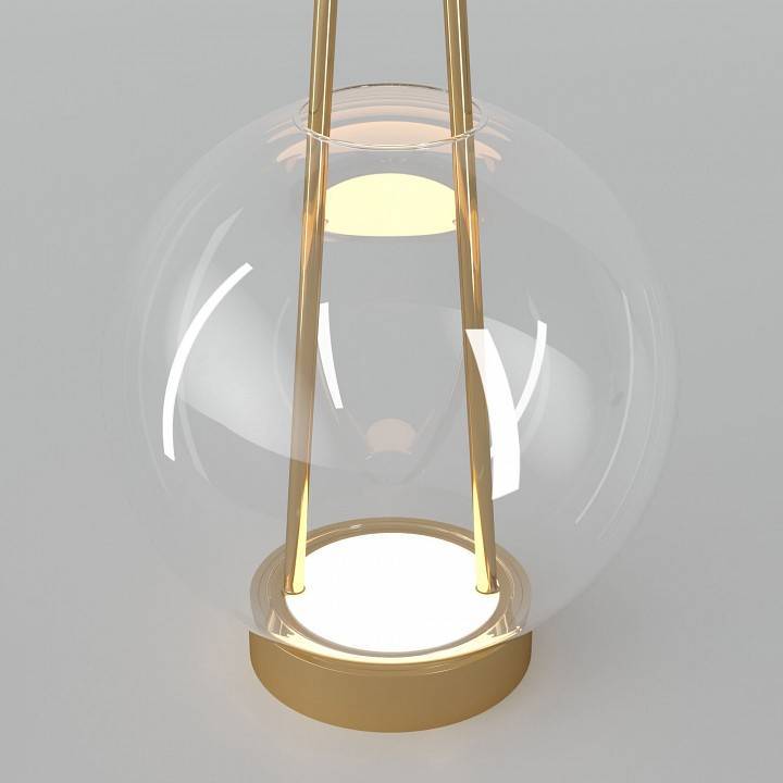 Настольная лампа декоративная Eurosvet Frasco 80507/1 латунь