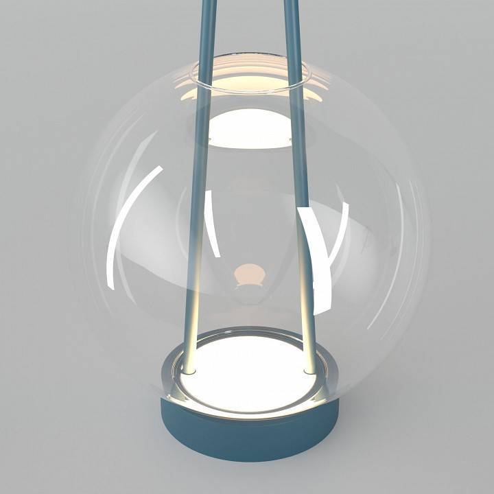 Настольная лампа декоративная Eurosvet Frasco 80507/1 синий