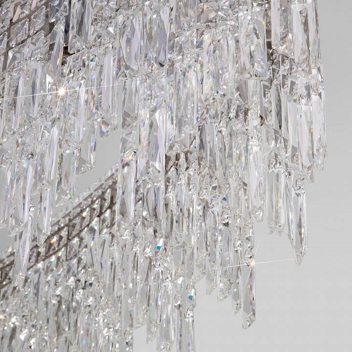 Подвесная люстра Eurosvet Blitz хром Strotskis Smart 60159/10