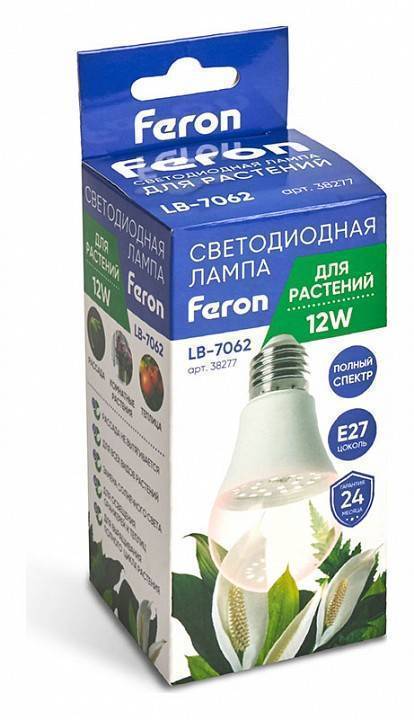 Лампа светодиодная Feron LB-7062 E27 12 Вт 2700K 38277