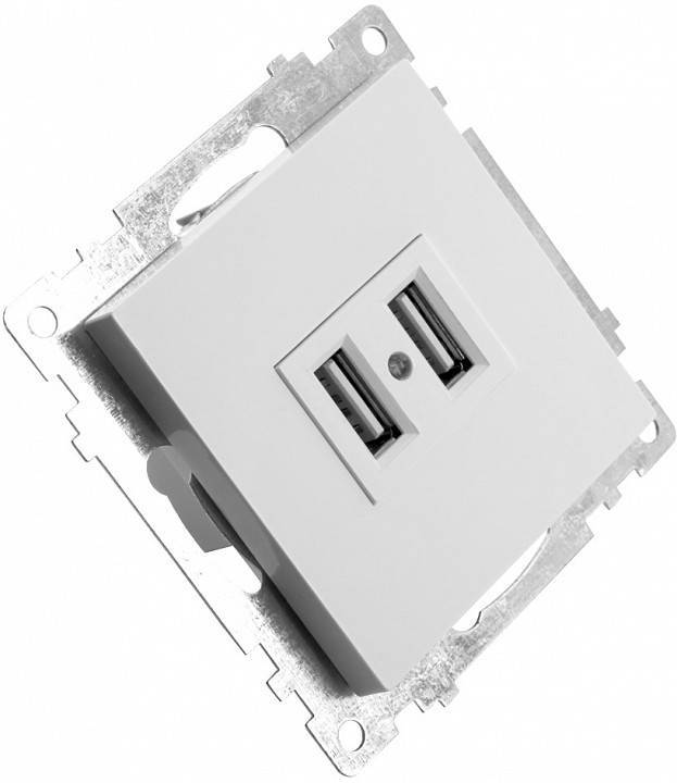 Розетка USB, без рамки Stekker Катрин 39686