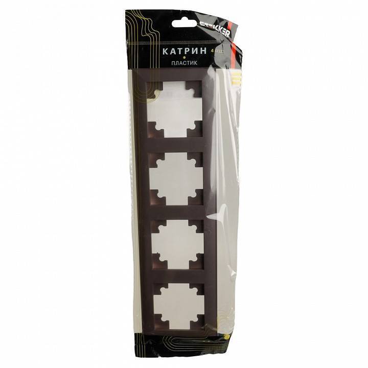 Рамка на 4 поста Stekker PFR00-7004-04 39820