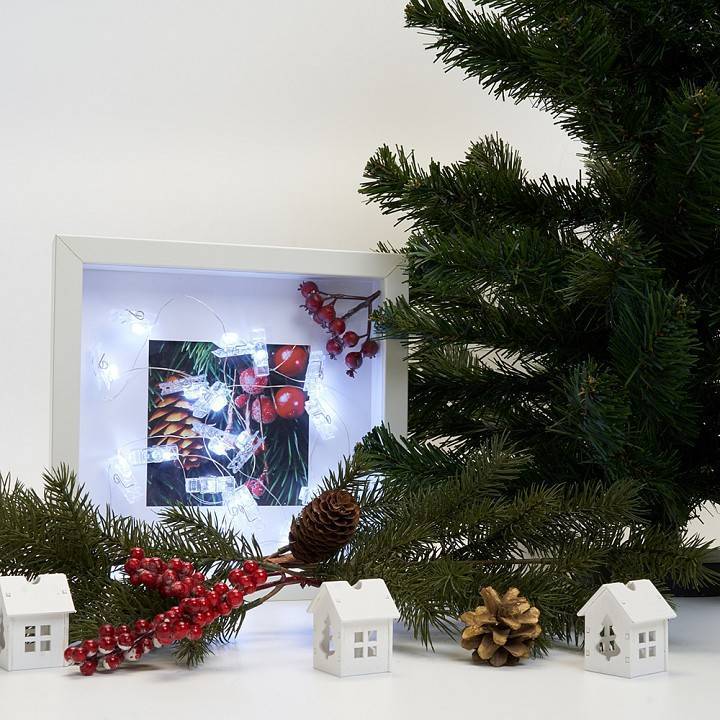 Гирлянда Нить Feron CL573 10 м 100 LED IP20 теплый белый 41650