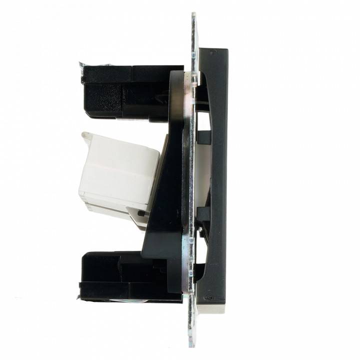 Розетка двойная Ethernet RJ-45 без рамки Stekker Катрин 50007