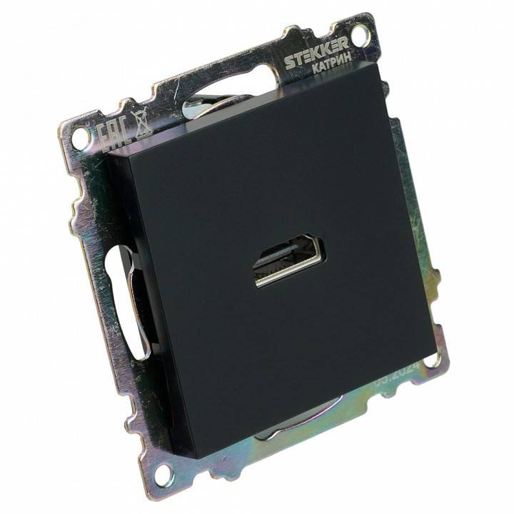 Розетка HDMI без рамки Stekker Катрин 50062