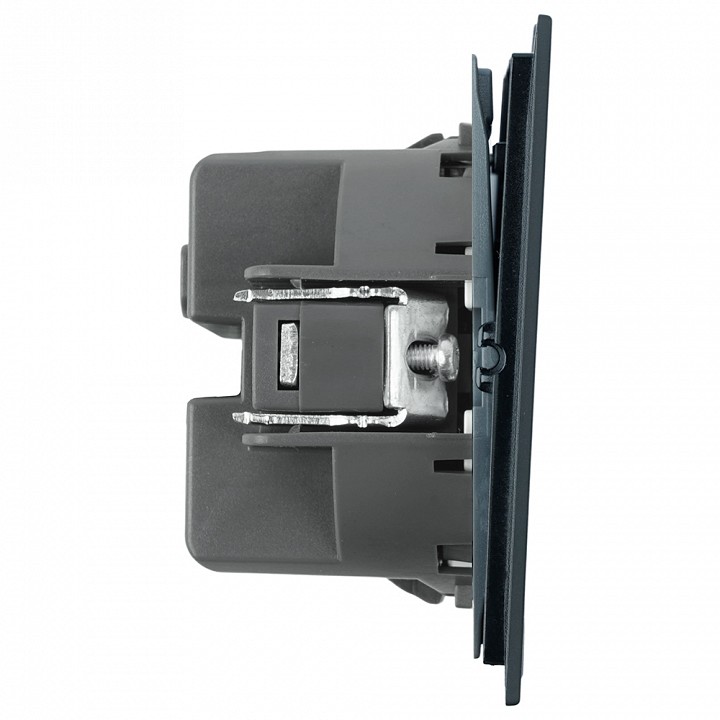 Выключатель одноклавишный без рамки Stekker Мия 50442