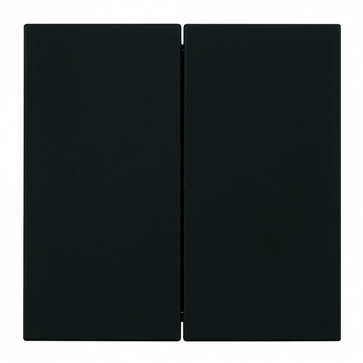 Выключатель двухклавишный без рамки Stekker Мия 50443