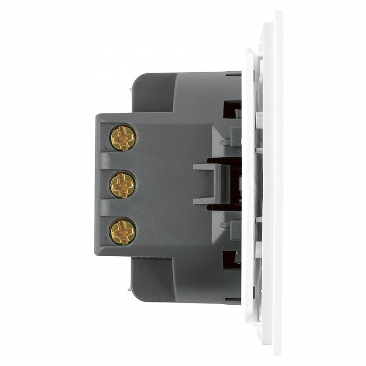 Переключатель перекрестный одноклавишный без рамки Stekker Мия 50569