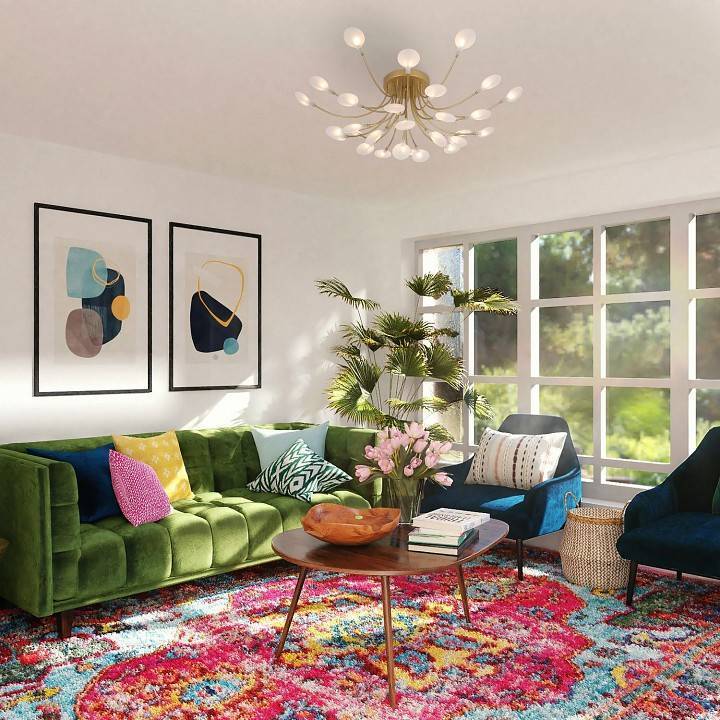 Люстра потолочная F-promo Skein LED 28 Вт 4197-28C