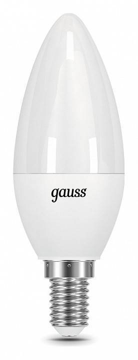 Лампа светодиодная Gauss Свеча E14 9.5 Вт 6500 K 103101310