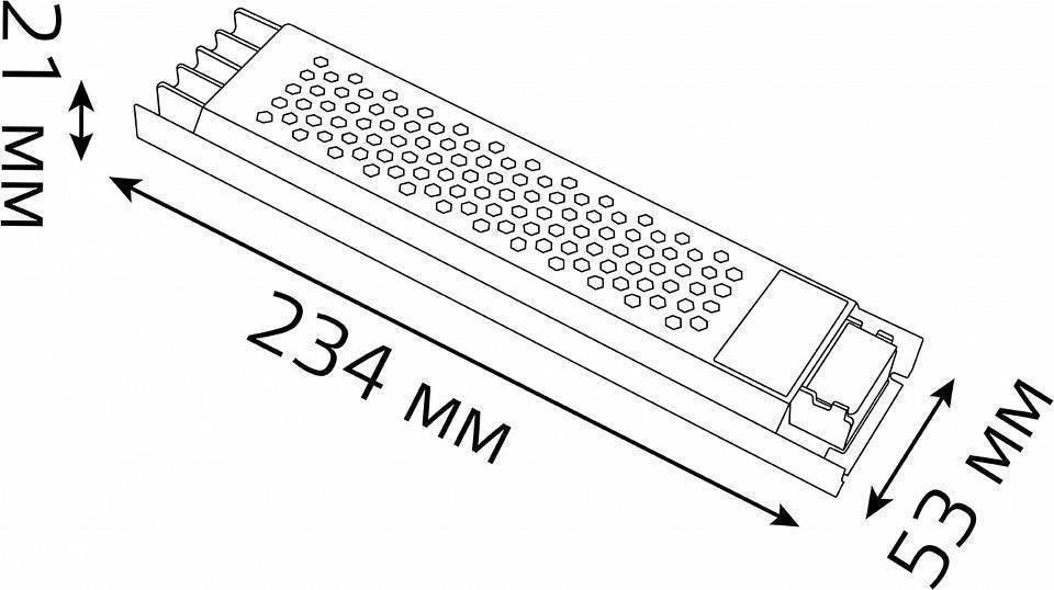 Блок питания Gauss 12V 150W IP67 202102150