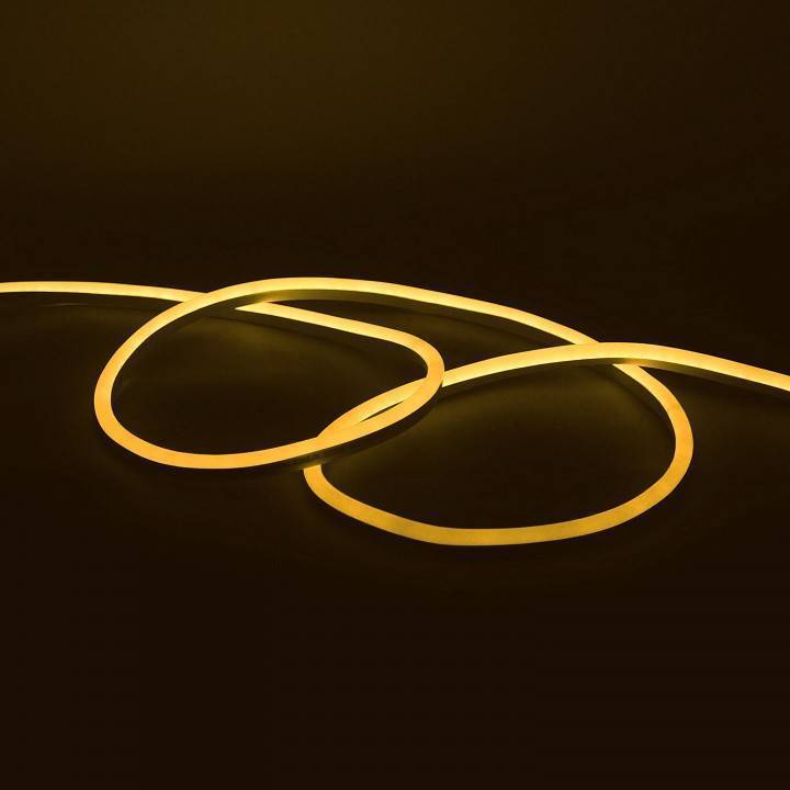 Гибкий неон Gauss Black NEON 220В 8 м теплый белый 311000108