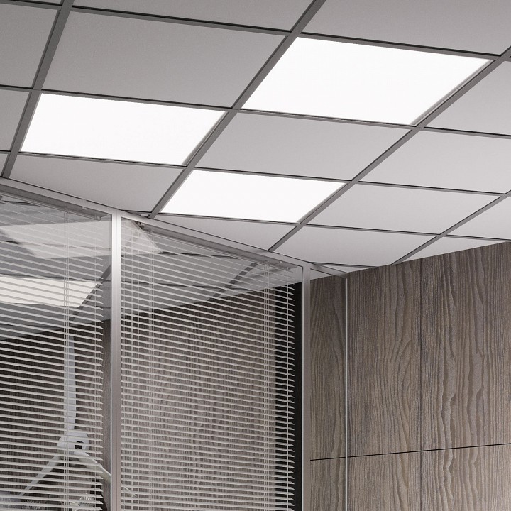 Светильник светодиодный Gauss 40 Вт 4000 К 595x595 мм 842161340