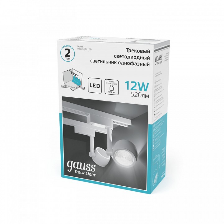 Светильник на штанге Gauss Track Light TR054