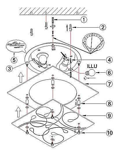 Светильник настенный накладной Globo Ayana 40412-2