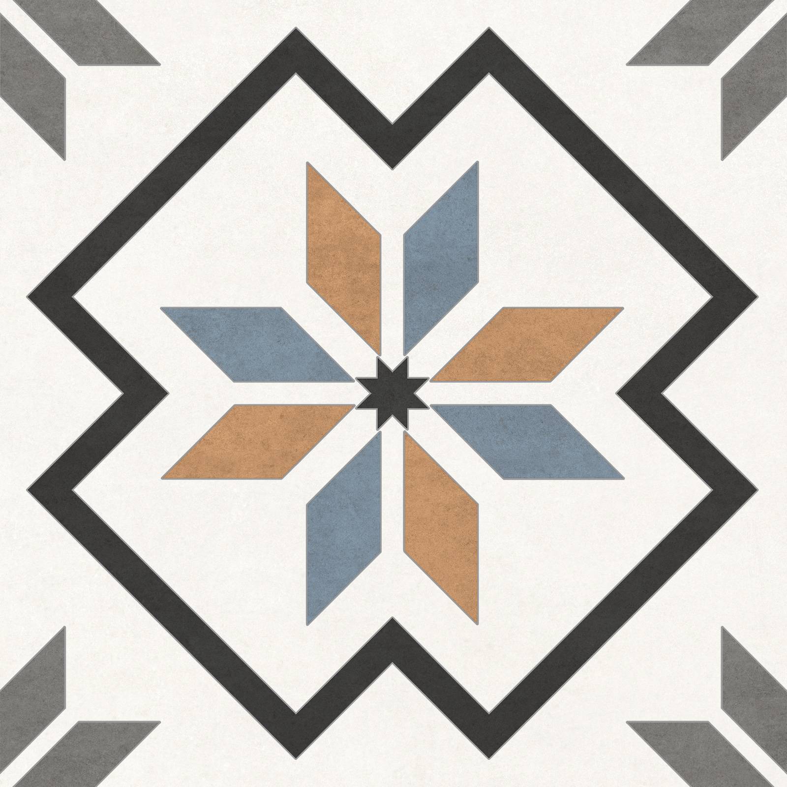 Керамогранит NewTrend Design Art Mix 2 матовый 200х200х8 мм GP2020DMX23