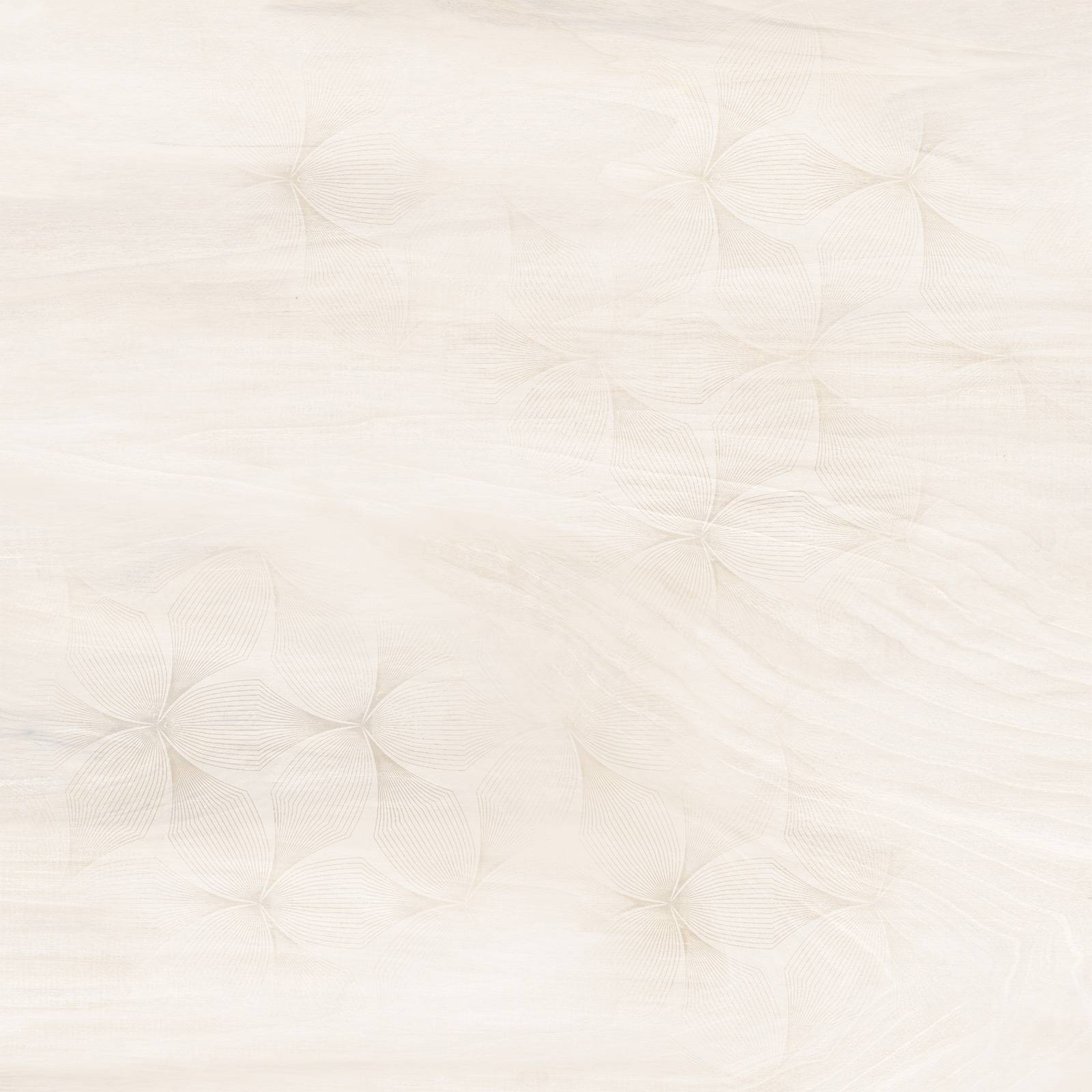 Керамогранит Gracia Ceramica Fiji Flower Crema матовый 410х410х8 мм GP6FFC01