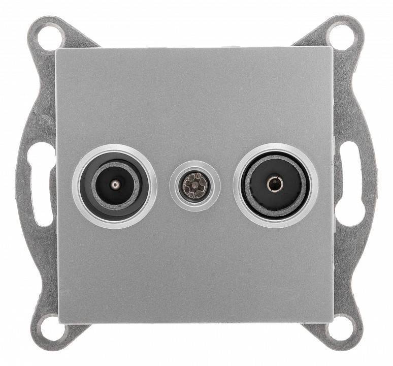 ТВ-розетка и SAT-розетка оконечная без рамки Gusi Electric UGRA С11TS1-004