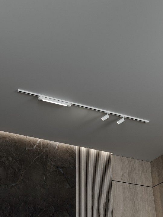 Комплект трековый Hesby Lighting №5 однофазная накладная Skylite HSBL_kompl_S005_NI2W3K