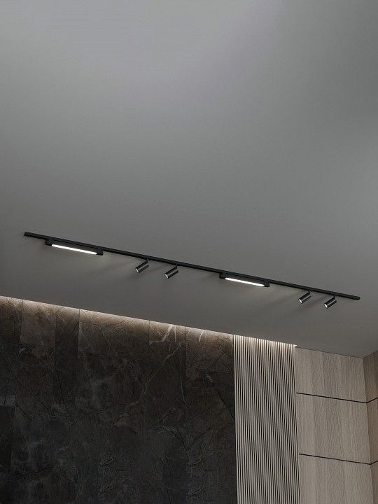 Комплект трековый Hesby Lighting №5 однофазная накладная Skylite HSBL_kompl_S005_NI3B3K