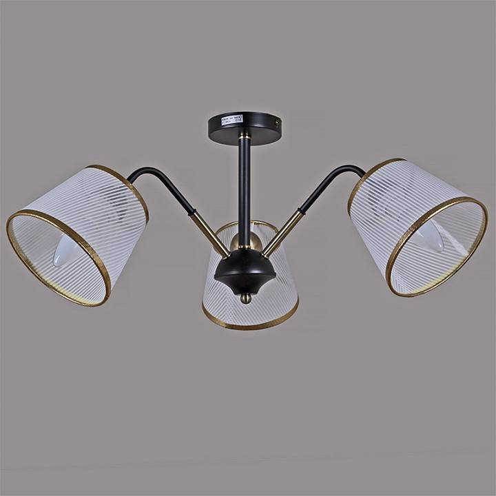 Люстра на штанге ILLUMICO IL0344-3CSQ-79 BK AB