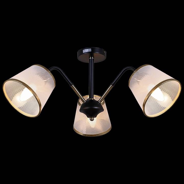 Люстра на штанге ILLUMICO IL0344-3CSQ-79 BK AB