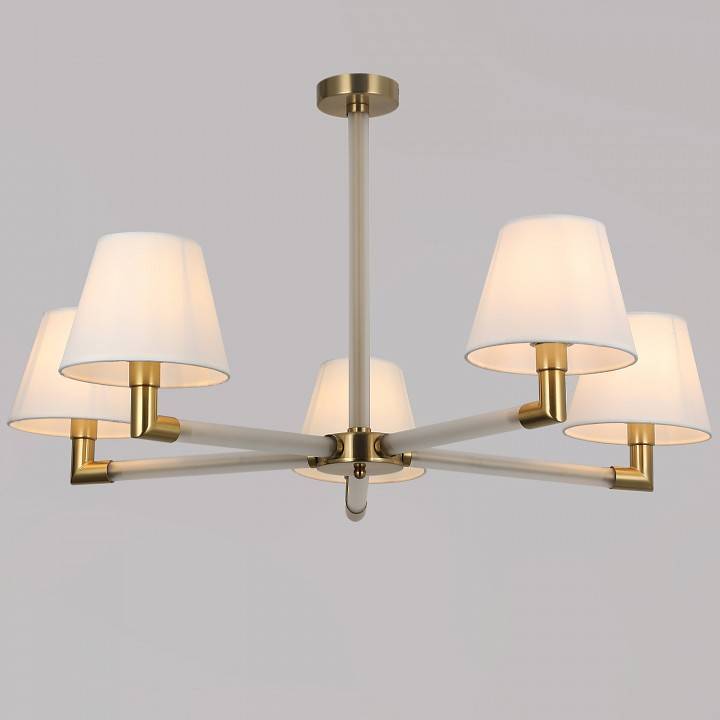 Люстра на штанге ILLUMICO BRASS IL0501-5P-79 BRASS
