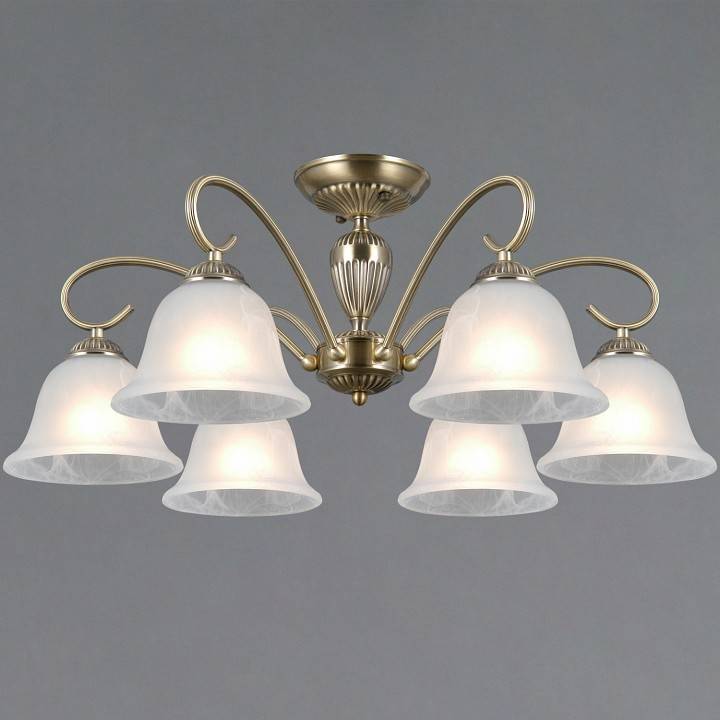 Люстра на штанге ILLUMICO AREZZO IL0696-6ASQ-25 AB