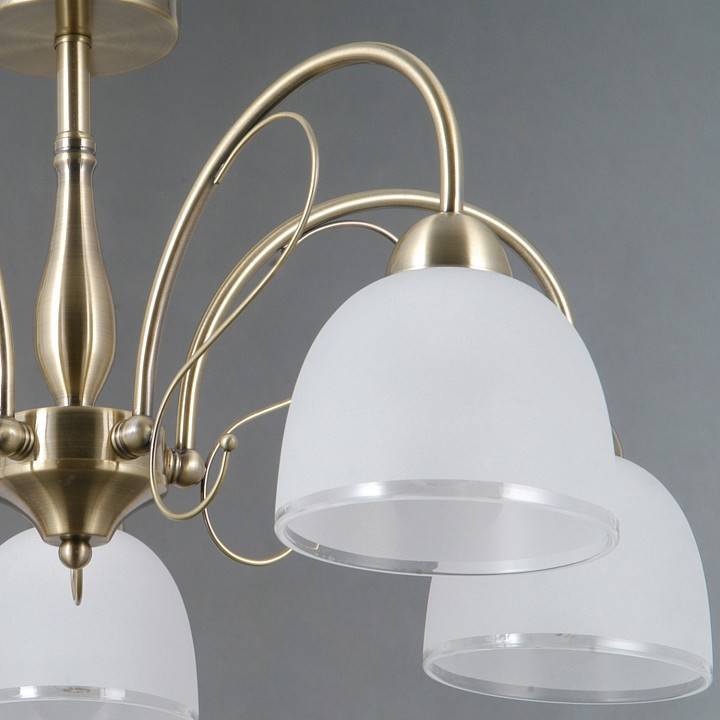 Люстра на штанге ILLUMICO AREZZO 5 ламп IL0789-5CSQ-25 AB