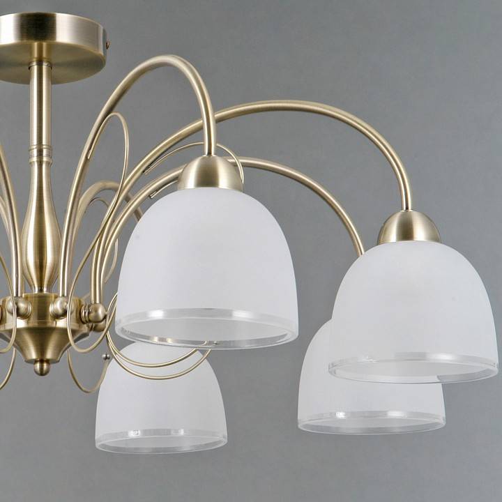 Люстра на штанге ILLUMICO AREZZO 8 ламп IL0789-8CSQ-25 AB