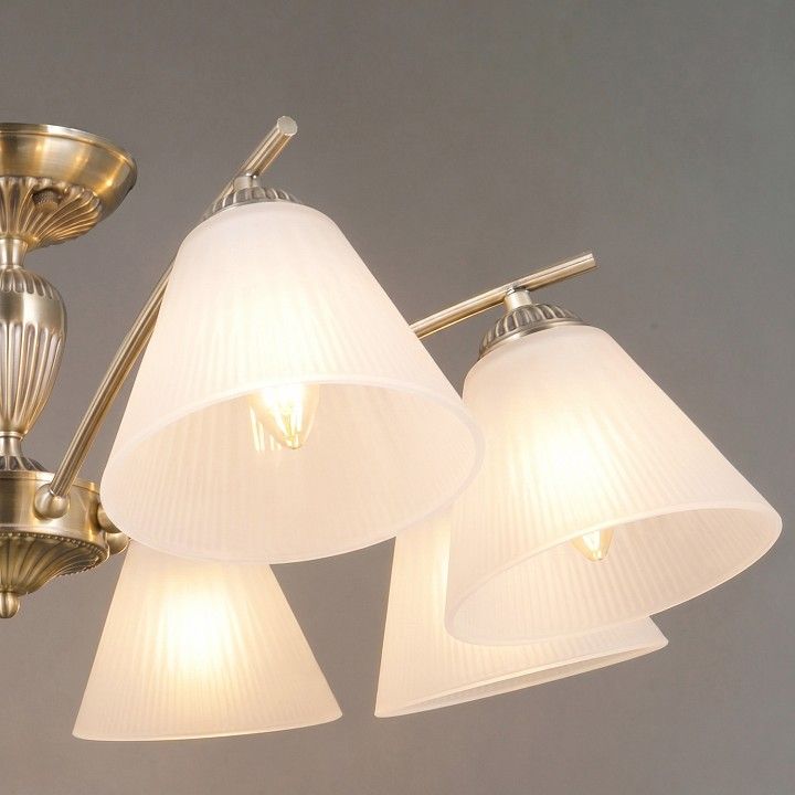 Люстра на штанге ILLUMICO  IL0900-8CSQ-26 AB ELITE