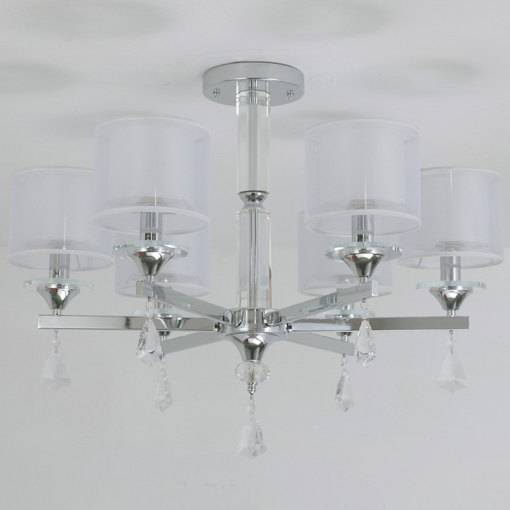 Люстра на штанге ILLUMICO Romei IL1354-6CPA-29 CR