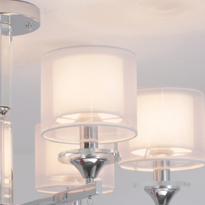 Люстра на штанге ILLUMICO Romei IL1354-6CPA-29 CR