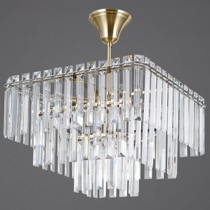 Люстра на штанге ILLUMICO IL3535 IL3535-5PSQ-25AB ELITE