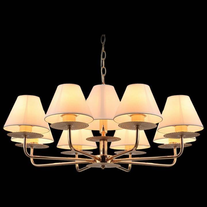 Подвесная люстра ILLUMICO  IL6197-9P-17 GD