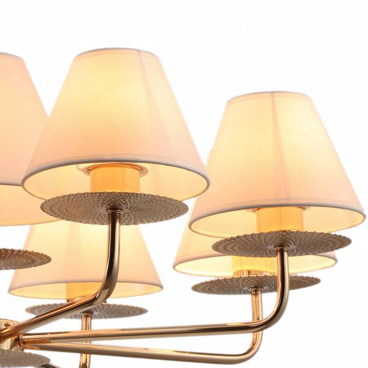 Подвесная люстра ILLUMICO  IL6197-9P-17 GD