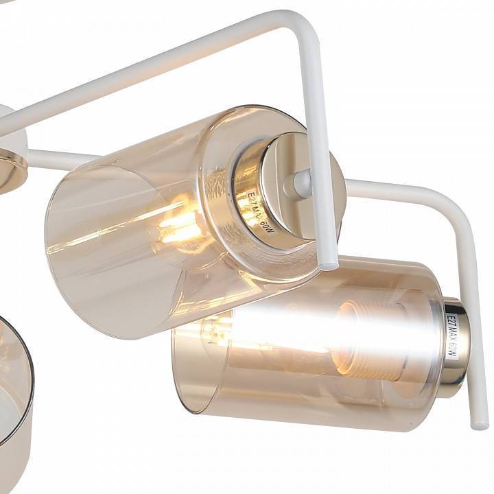 Люстра на штанге ILLUMICO  IL8248-5COU-79 WH GD