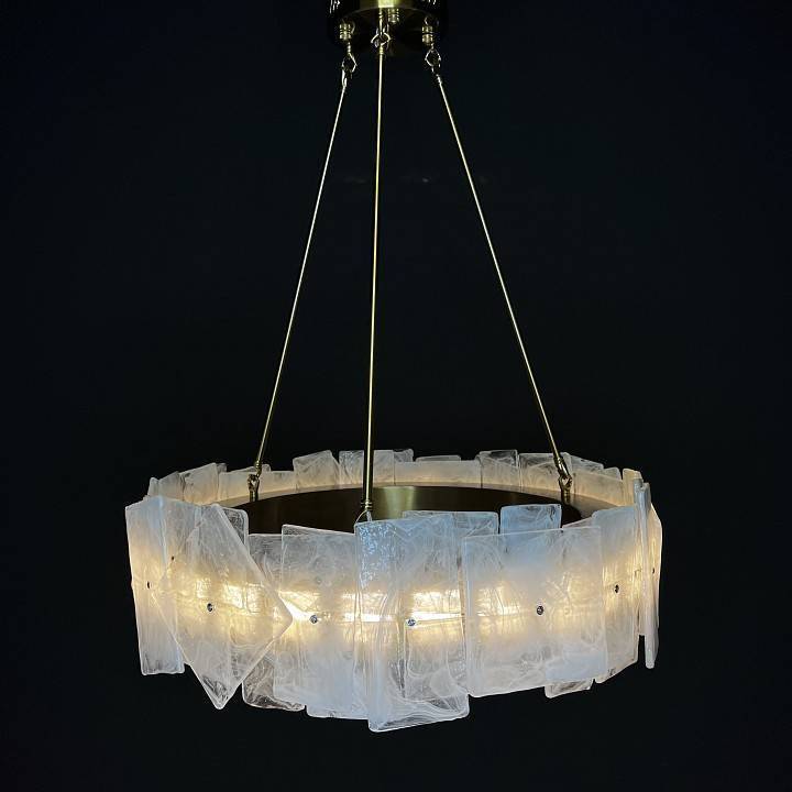 Подвесной светильник Imperiumloft Frost Patterns & Brass 40.2375