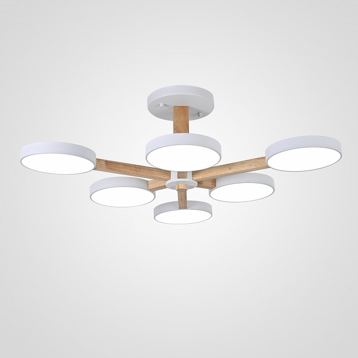 Люстра на штанге Imperiumloft TURNA White TURNA-B01