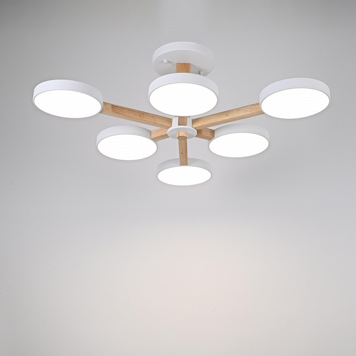 Люстра на штанге Imperiumloft TURNA White TURNA-B01