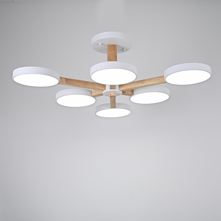 Люстра на штанге Imperiumloft TURNA White TURNA-B01