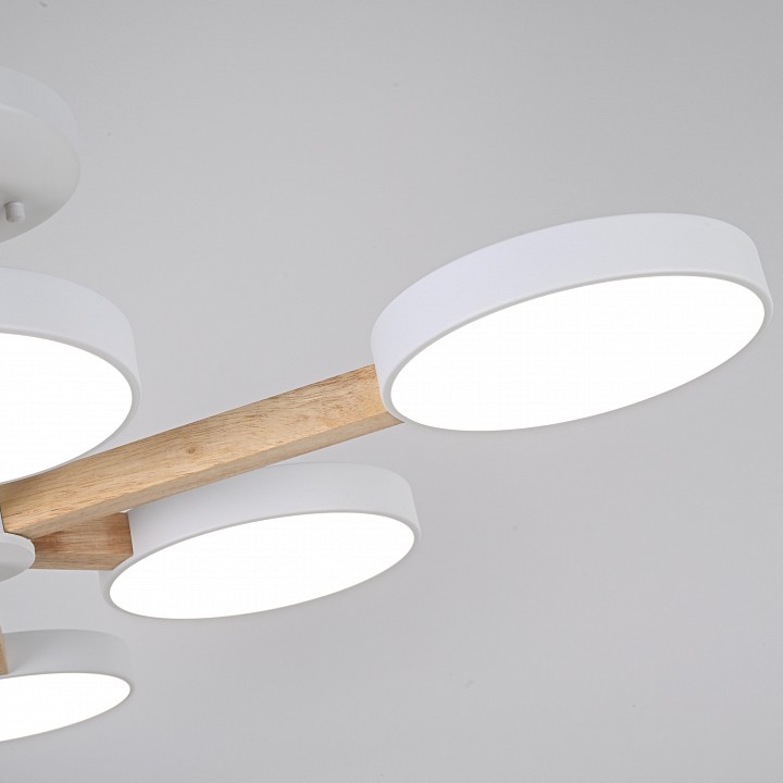 Люстра на штанге Imperiumloft TURNA White TURNA-B01