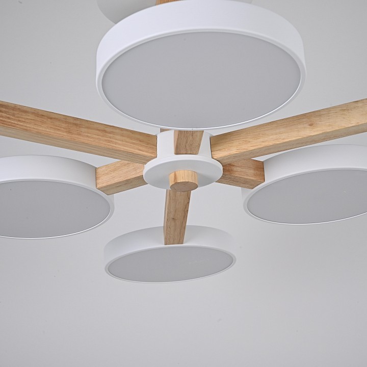 Люстра на штанге Imperiumloft TURNA White TURNA-B01