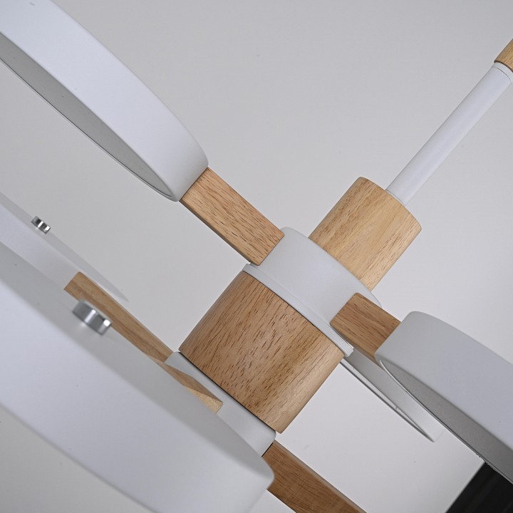 Люстра на штанге Imperiumloft TURNA White TURNA-DBL01