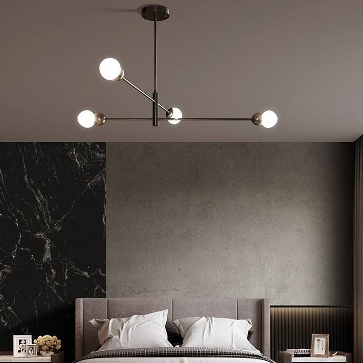 Люстра на штанге ImperiumLoft Salme Black SALME01